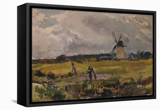 The Windmill, c1890-Thomas Collier-Framed Stretched Canvas