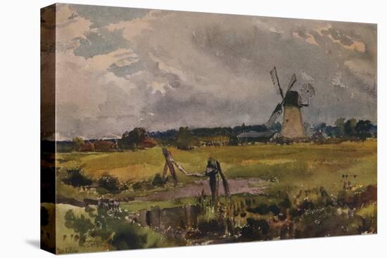 The Windmill, c1890-Thomas Collier-Stretched Canvas