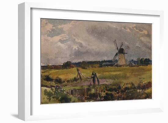 The Windmill, c1890-Thomas Collier-Framed Giclee Print