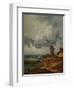 The Windmill of Argenteuil, C.1830 (Oil on Canvas)-Georges Michel-Framed Giclee Print