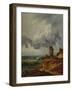 The Windmill of Argenteuil, C.1830 (Oil on Canvas)-Georges Michel-Framed Giclee Print