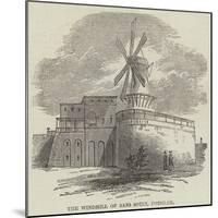 The Windmill of Sans Souci, Potsdam-null-Mounted Giclee Print