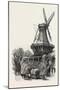 The Windmill, Potsdam, Germany, 19th Century-null-Mounted Giclee Print