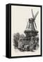 The Windmill, Potsdam, Germany, 19th Century-null-Framed Stretched Canvas