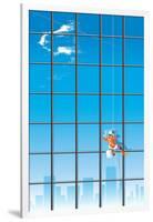 The Window Cleaner-Nick Diggory-Framed Giclee Print