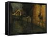 The Window, Gisors; Le Fenetre, Gisors, 1912-Henri Eugene Augustin Le Sidaner-Framed Stretched Canvas