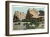 The Window, Near Gallup-null-Framed Art Print