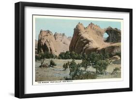 The Window, Near Gallup-null-Framed Art Print