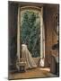 The Window Overlooking Apple Garden-Vito D'ancona-Mounted Giclee Print