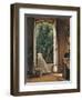 The Window Overlooking Apple Garden-Vito D'ancona-Framed Giclee Print