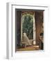 The Window Overlooking Apple Garden-Vito D'ancona-Framed Giclee Print