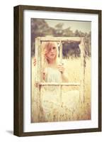 The Window-Sabine Rosch-Framed Photographic Print