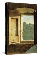 The Window-Giuseppe Abbati-Stretched Canvas