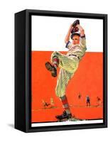 "The Windup,"August 18, 1934-Eugene Iverd-Framed Stretched Canvas