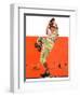 "The Windup,"August 18, 1934-Eugene Iverd-Framed Giclee Print