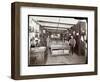 The Wine Cellar of the Hotel Manhattan, 1902-Byron Company-Framed Giclee Print