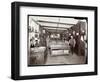 The Wine Cellar of the Hotel Manhattan, 1902-Byron Company-Framed Giclee Print