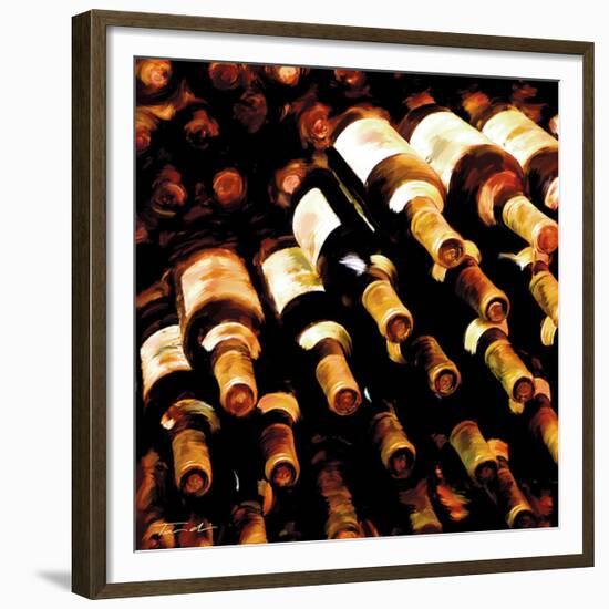 The Wine Collection II-Tandi Venter-Framed Giclee Print