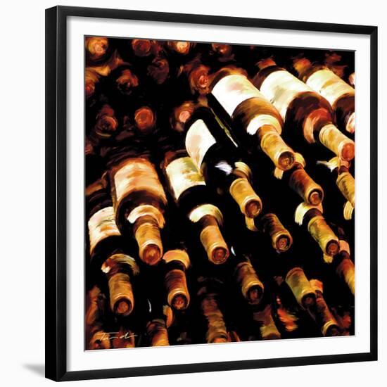 The Wine Collection II-Tandi Venter-Framed Giclee Print