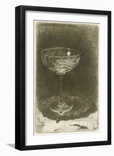 The Wine Glass, 1858-James Abbott McNeill Whistler-Framed Giclee Print