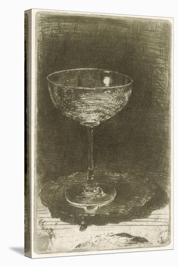 The Wine Glass, 1858-James Abbott McNeill Whistler-Stretched Canvas