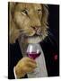 The Wine King-Will Bullas-Stretched Canvas