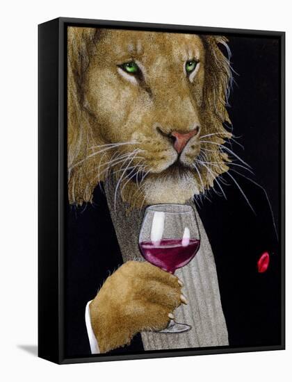 The Wine King-Will Bullas-Framed Stretched Canvas