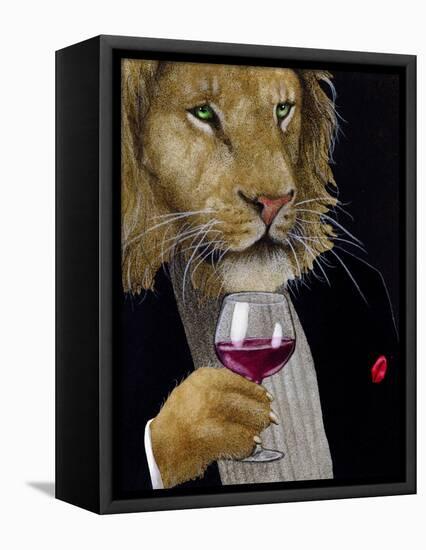 The Wine King-Will Bullas-Framed Stretched Canvas