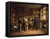 The Wine Merchant-Leon Marie Dansaert-Framed Stretched Canvas