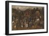 The Wine of St. Martin's Day, 1566-67 (Oil on Canvas)-Pieter the Elder Brueghel-Framed Giclee Print