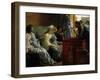 The Wine Shop, 1869-1874-Lawrence Alma-Tadema-Framed Giclee Print