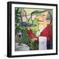 The Wine Steward-Tim Nyberg-Framed Giclee Print