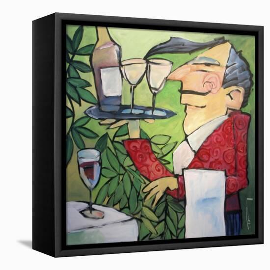 The Wine Steward-Tim Nyberg-Framed Stretched Canvas