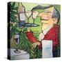 The Wine Steward-Tim Nyberg-Stretched Canvas