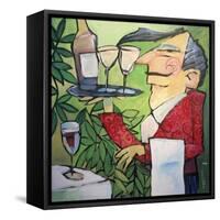 The Wine Steward-Tim Nyberg-Framed Stretched Canvas