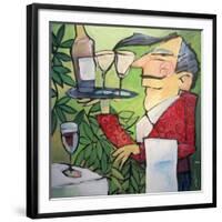 The Wine Steward-Tim Nyberg-Framed Giclee Print