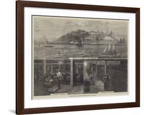 The Wine Supply of England, Messers Gilbey's Claret Stores-null-Framed Giclee Print