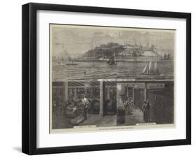 The Wine Supply of England, Messers Gilbey's Claret Stores-null-Framed Giclee Print