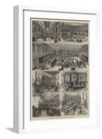 The Wine Supply of England, Messers Gilbey's London Establishments-null-Framed Giclee Print