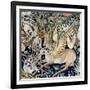 The Winged Deer (Tapestry) (Detail of 95771)-French-Framed Giclee Print