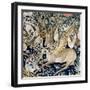 The Winged Deer (Tapestry) (Detail of 95771)-French-Framed Premium Giclee Print