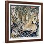 The Winged Deer (Tapestry) (Detail of 95771)-French-Framed Premium Giclee Print