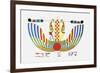 The Winged Disk, The Emblem of Thoth-Jean-Fran?s Champollion-Framed Giclee Print