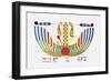 The Winged Disk, The Emblem of Thoth-Jean-Fran?s Champollion-Framed Premium Giclee Print