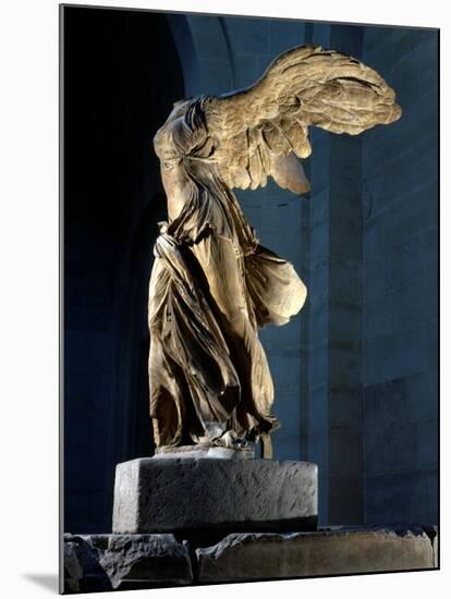 The Winged Victory or Nike of Samothrace, Marble, c. 190 BC-null-Mounted Photographic Print