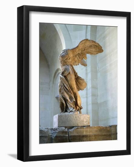 The Winged Victory or Nike of Samothrace-null-Framed Photographic Print