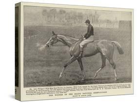 The Winner of the Grand National Steeplechase-null-Stretched Canvas