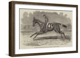 The Winner of the Newmarket July Stakes, Lord John Scott's BC Brother to Elthiron-Benjamin Herring-Framed Giclee Print