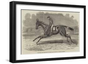 The Winner of the Newmarket July Stakes, Lord John Scott's BC Brother to Elthiron-Benjamin Herring-Framed Giclee Print