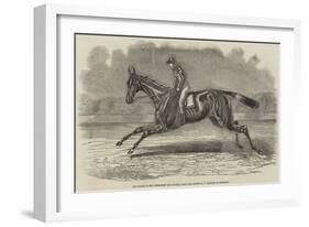 The Winner of the Newmarket July Stakes, Lord John Scott's BC Brother to Elthiron-Benjamin Herring-Framed Giclee Print